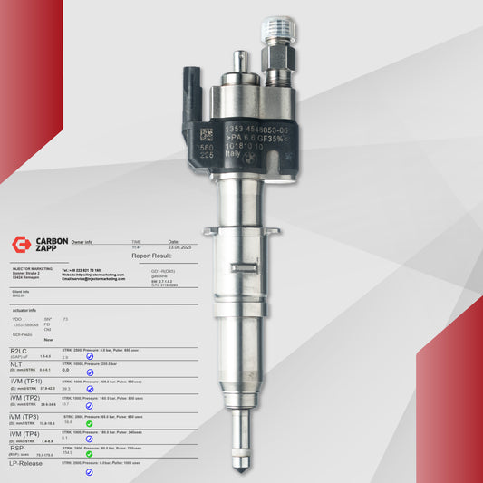 Wtryskiwacz Benzyna VDO 13537589048-02 – BMW N43 / N53